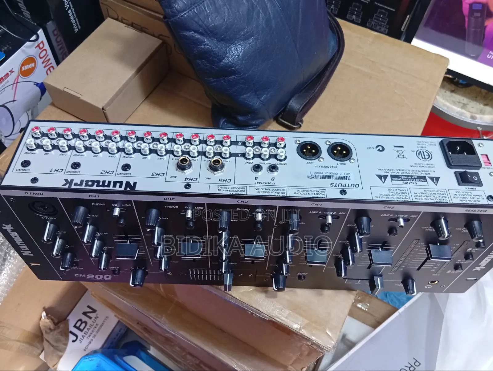 Brand New Numark Cm200 Mixer 5 Channels