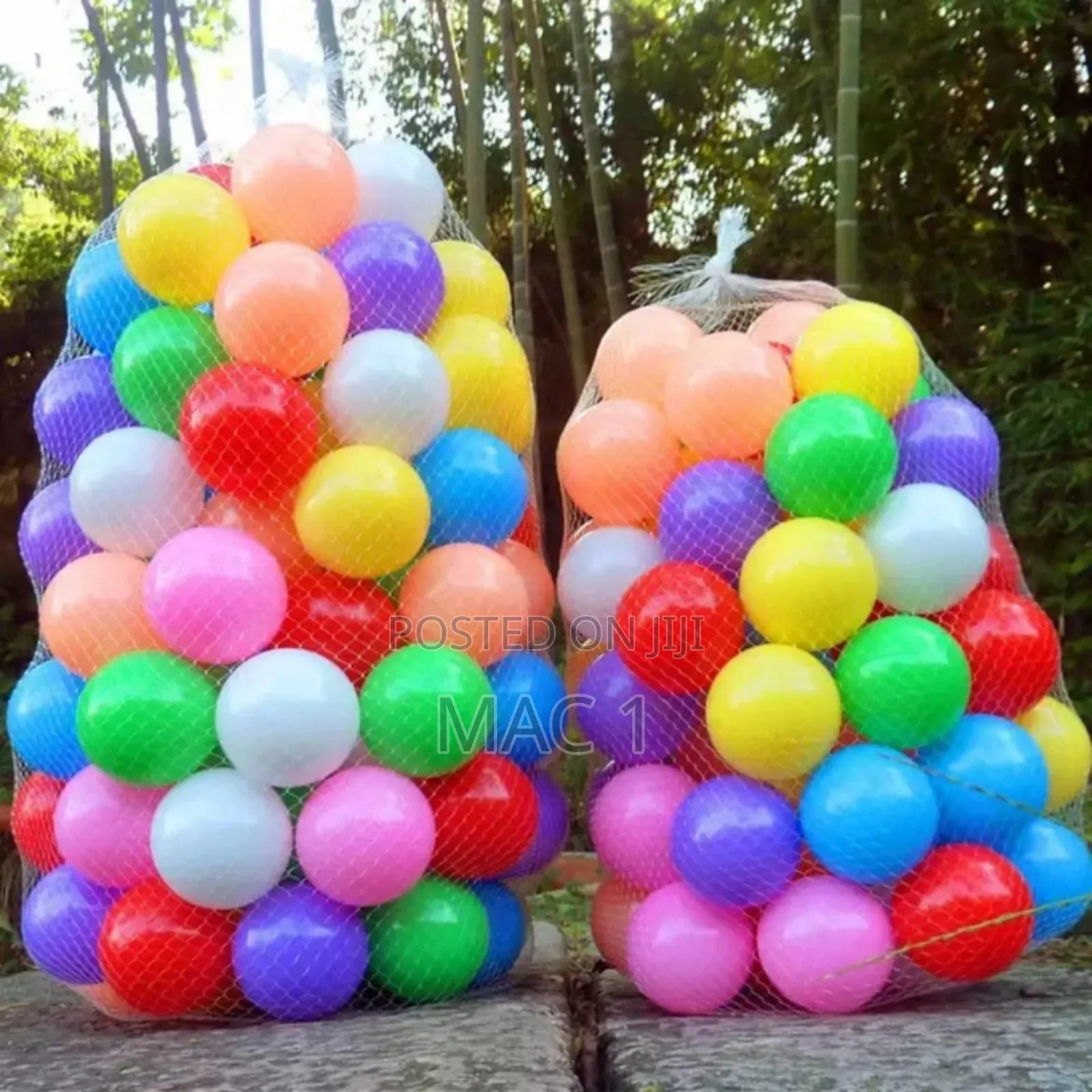 Plastic Balls 50pcs Small Size Big Sizes