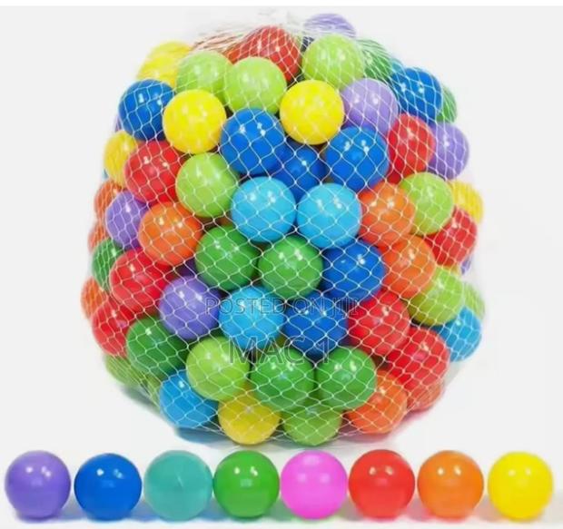 Plastic Balls 50pcs Small Size Big Sizes - thumbnail 3