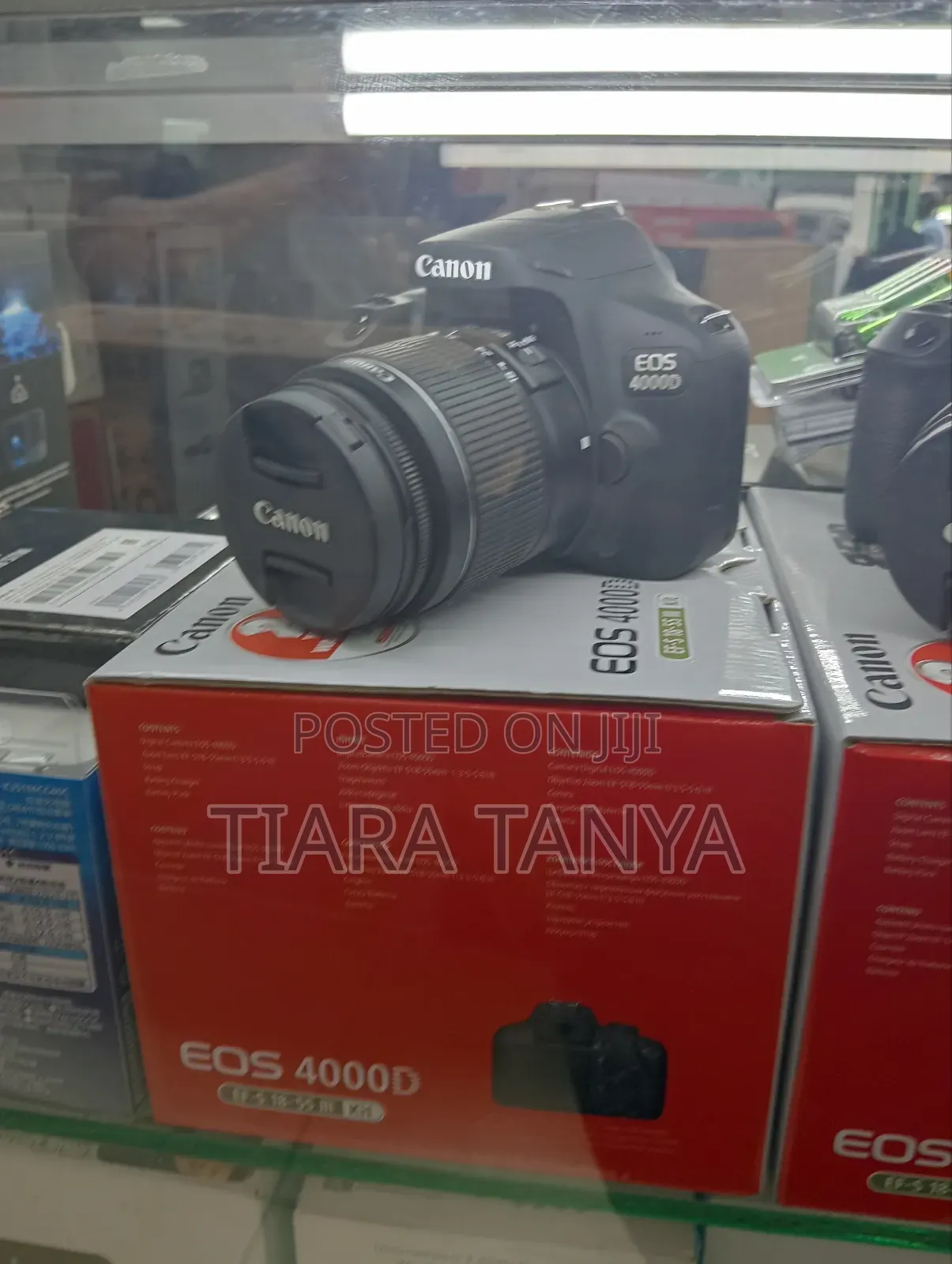 Canon Eos 4000d DSLR Camera and Ef-S 18-55 Mm