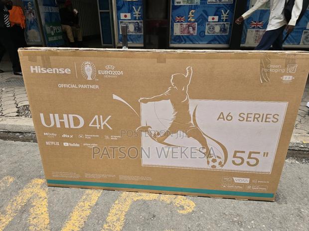 Hisense 55 Inch Tv Uhd Smart Frameless 55a6n - thumbnail 2