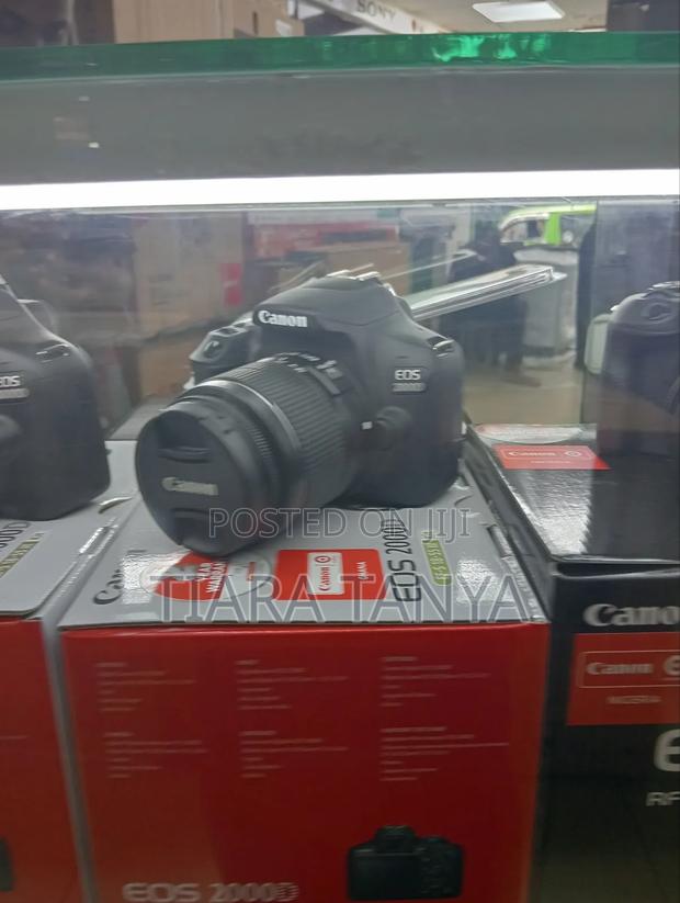 Canon Eos 2000d DSLR Camera With Ef-S 18-55 - main view