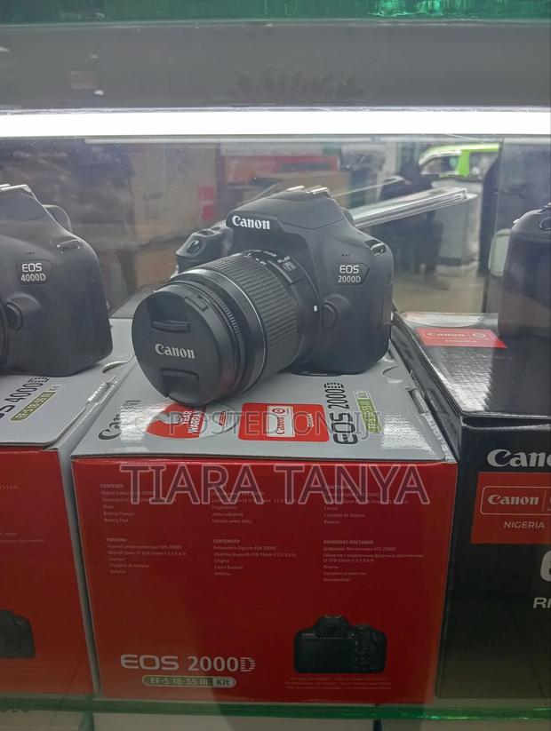 Canon Eos 2000d DSLR Camera With Ef-S 18-55 - thumbnail 2