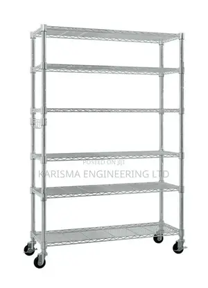 Six Tier Stainless Steel