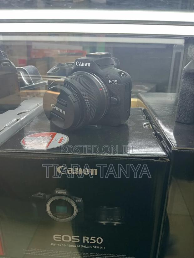 Canon Eos R50 Mirrorless Camera With 18-45mm Lens - thumbnail 3