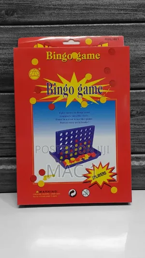 Bingo Game (Four in a Row Wins the Game)