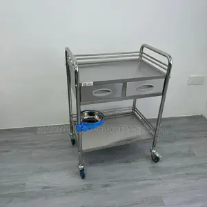 Stainless Steel Instrument Trolley With Drawers