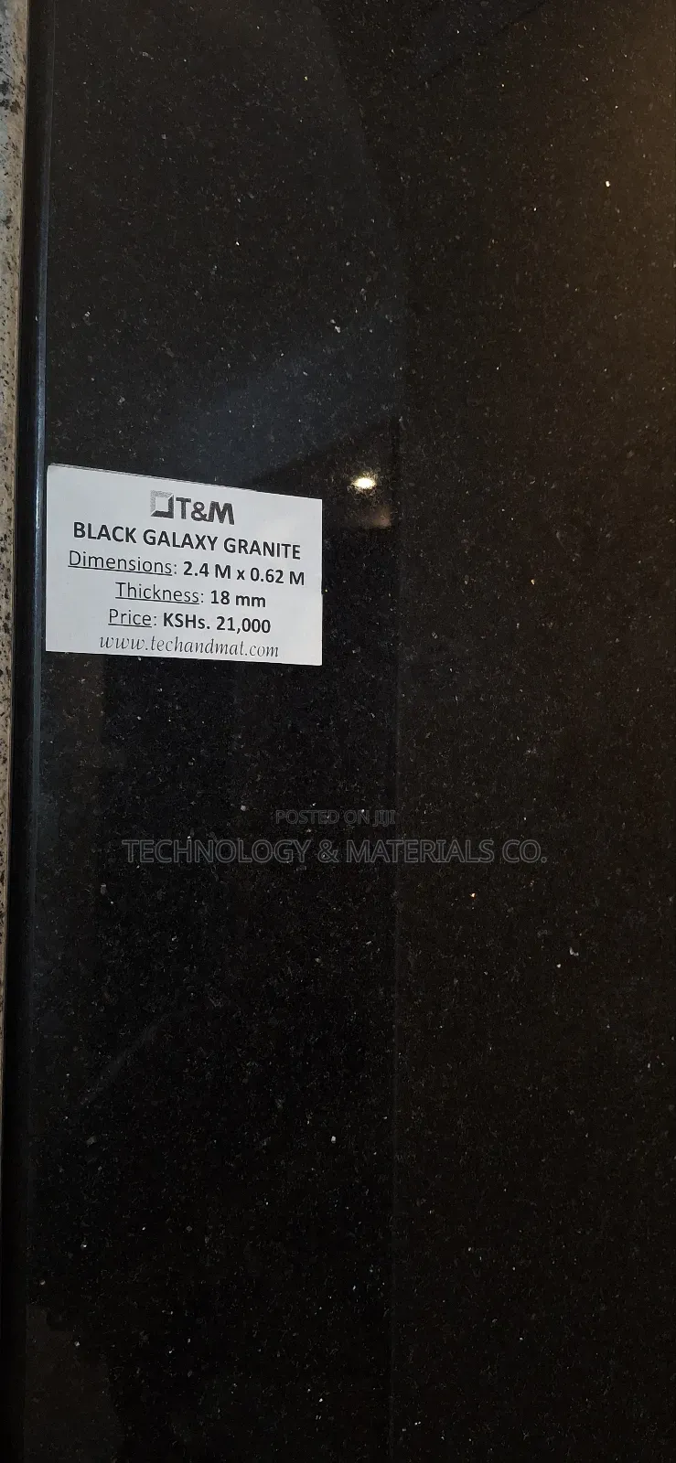 Black Indian Galaxy Granite