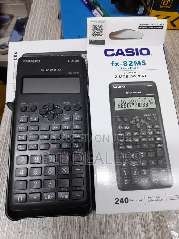 Second Edition Scientific Calculator Casio Fx-82ms,