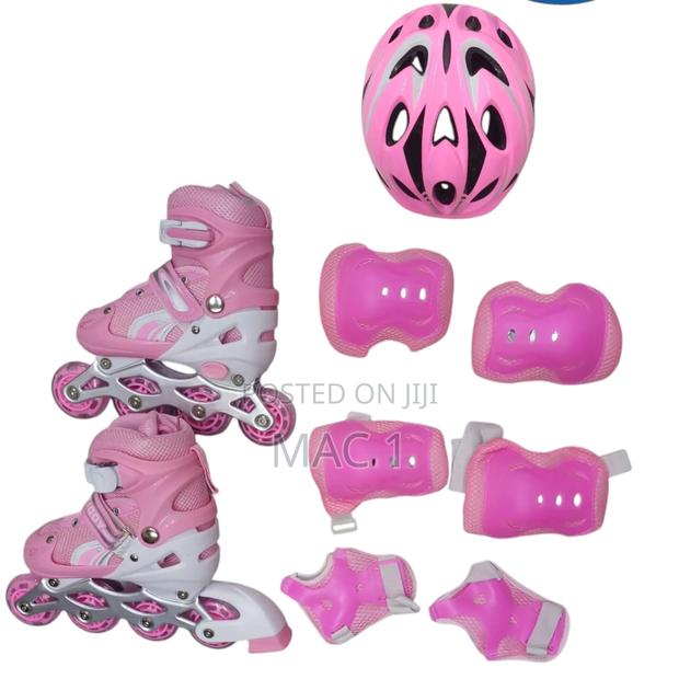 Skates Complete Set With Hard Helmet - thumbnail 3