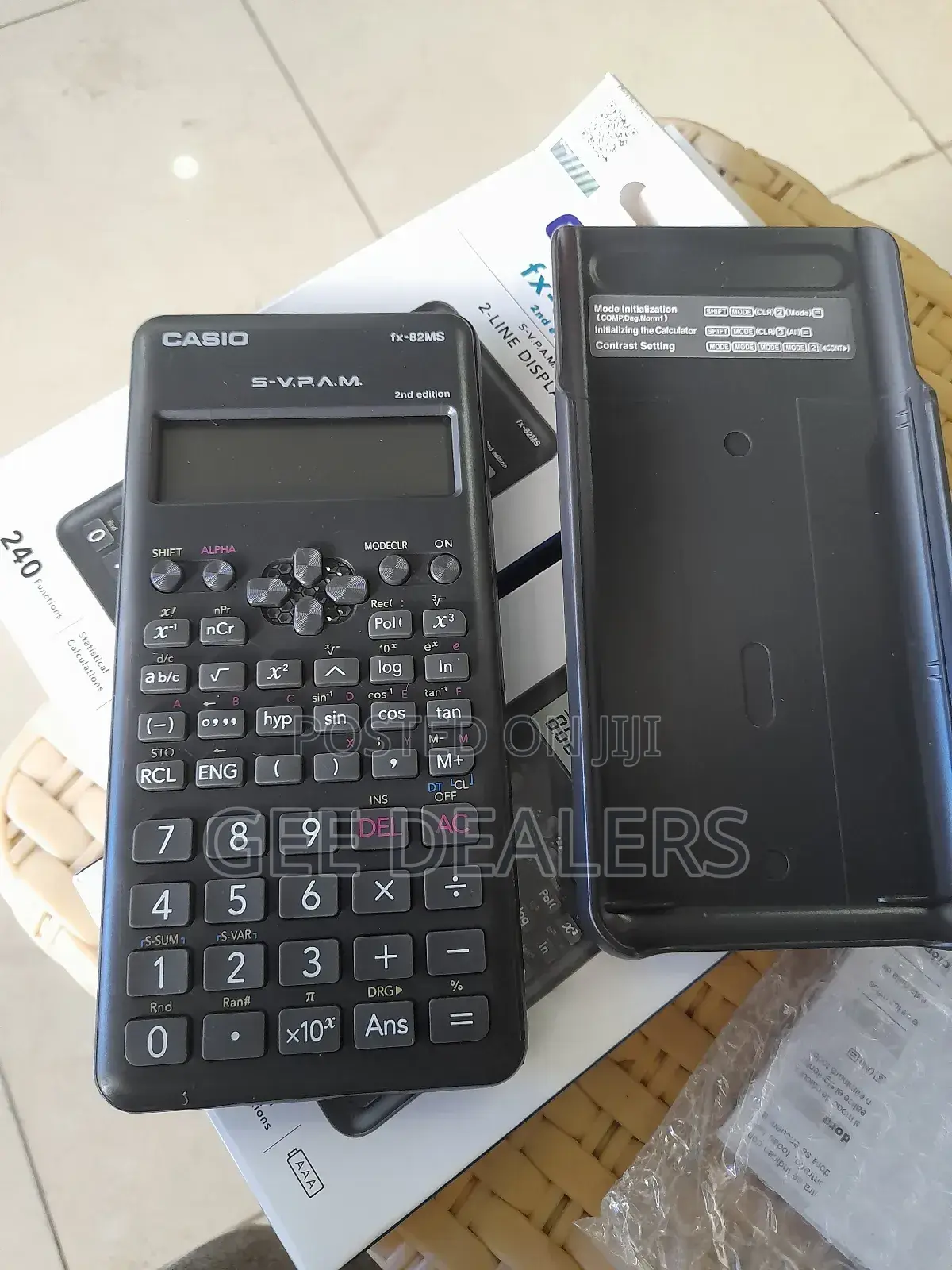 Second Edition Scientific Calculator Casio Fx-82ms,