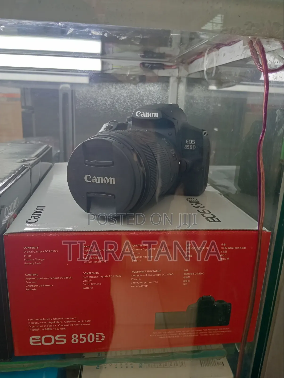 Canon Eos 850d DSLR Camera With Ef-S 18-135mm Is Usm Lens