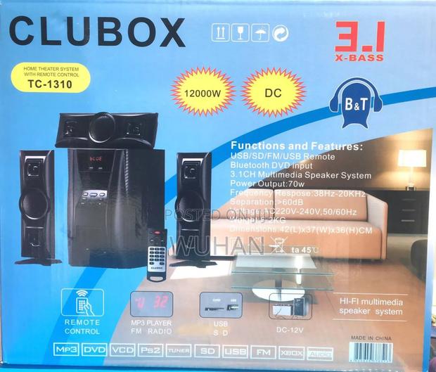 Clubox 3.1 Channel Hifi Multimedia Speaker System