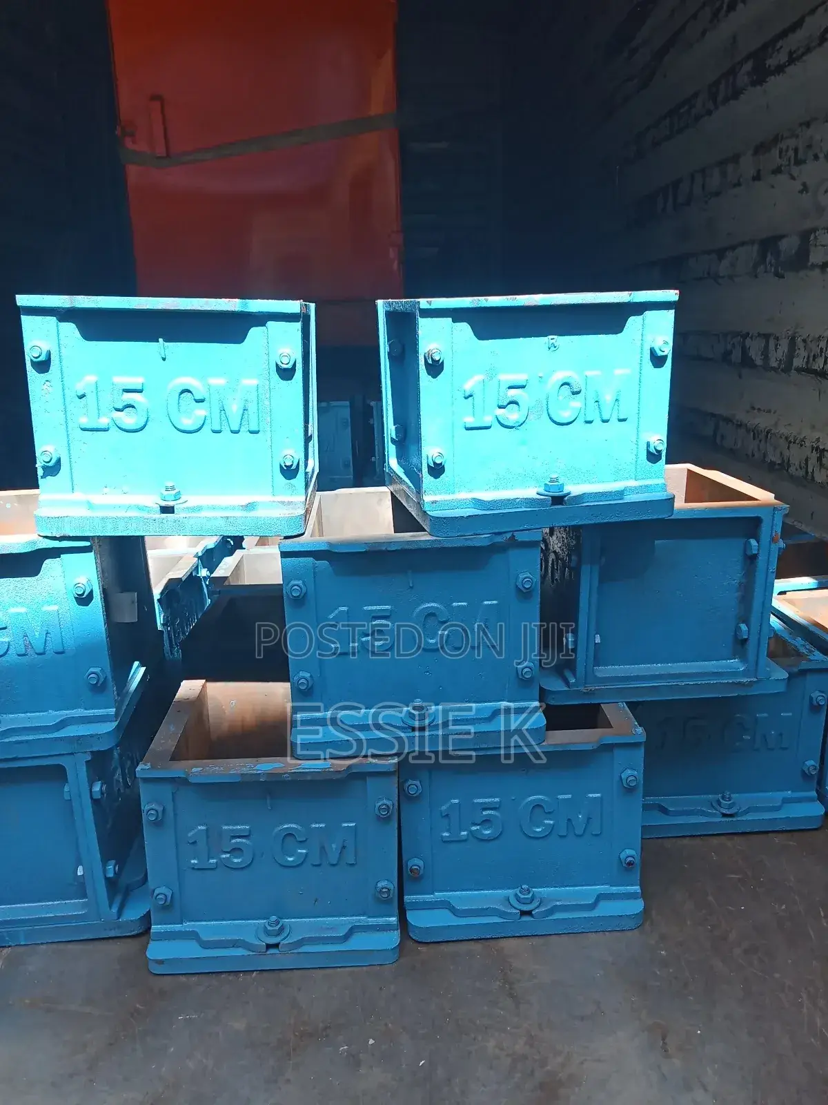15m3 Concrete Cube Moulds Cast