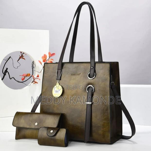 Classy Jungle Green/Maroon Handbags