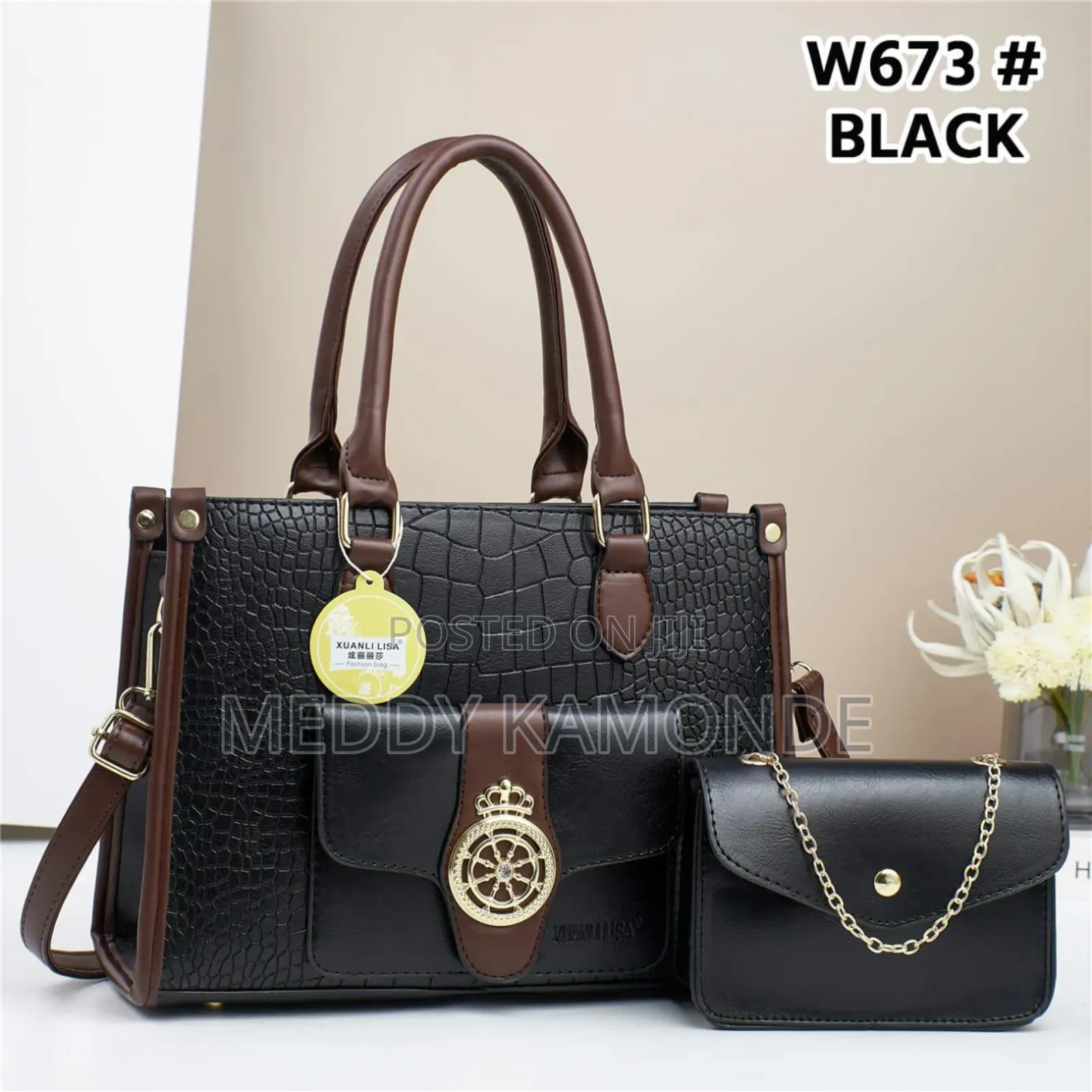 Cute Black/Brown Hand Bags