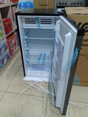 Fridge!Von 90 Litres Single Door Refrigerator, Dark Silver