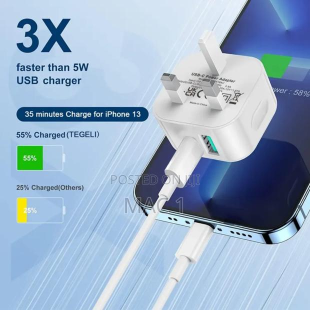 iPhone 13/14/15/16 Power Adalter Apple iPhone Charger