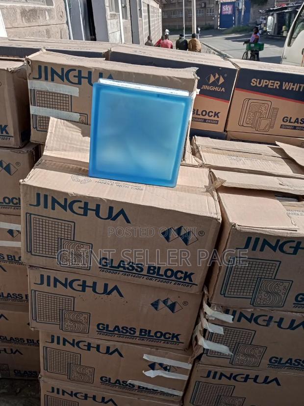 Clear Glass Blocks/Lumi Wall Panels. - thumbnail 2