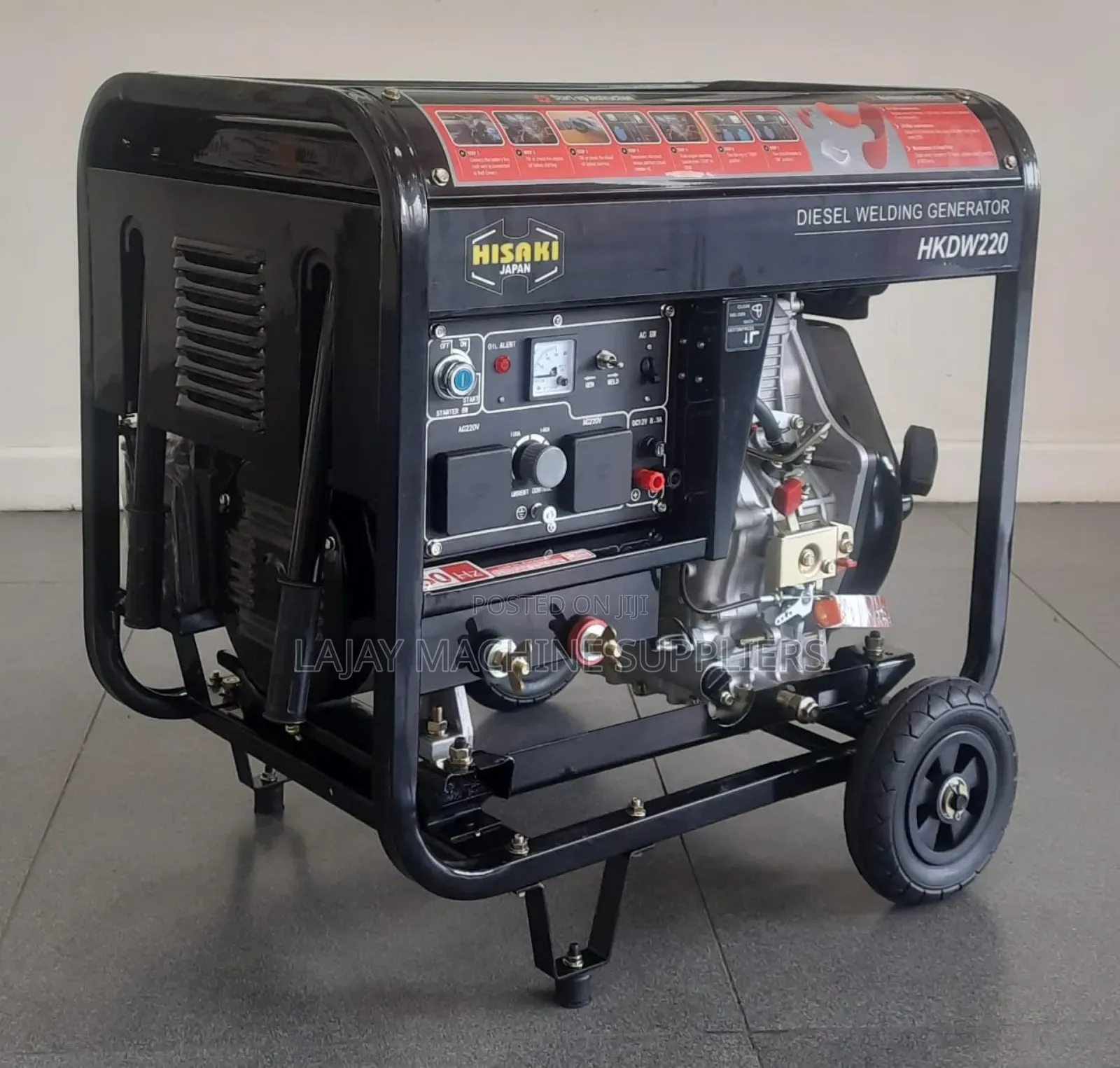 Hkdw220 Hisaki Japan *Diesel Welder Generator* 7.5kva