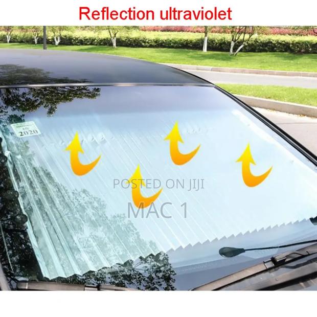 Retractable Sunshade Protects Car Interior 65 Cm (Sedan) - thumbnail 3