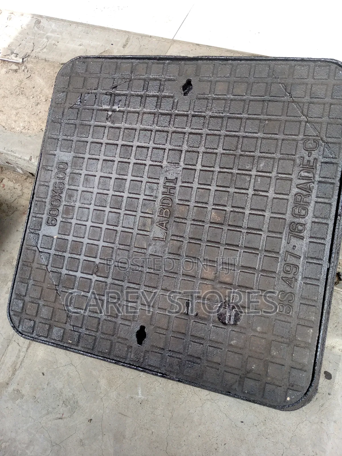 India Cia Manhole Cover 24 By 24"
