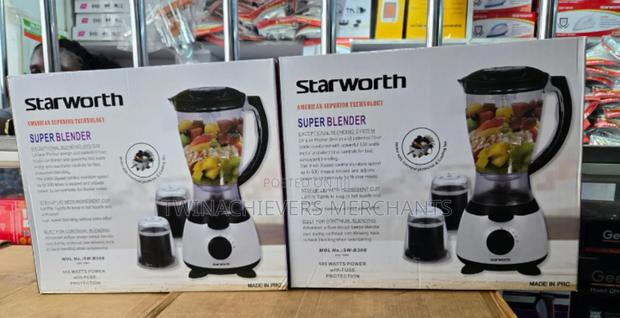 Blender/3 in 1 Starworth Blender With Grinder Mill - main view