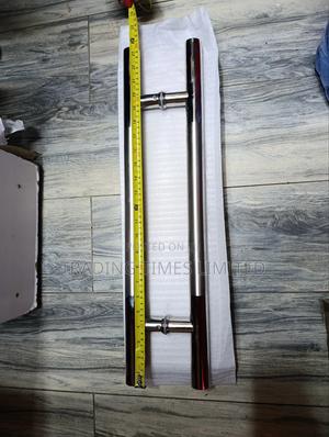 Silver Glass Door Handle - thumbnail 2