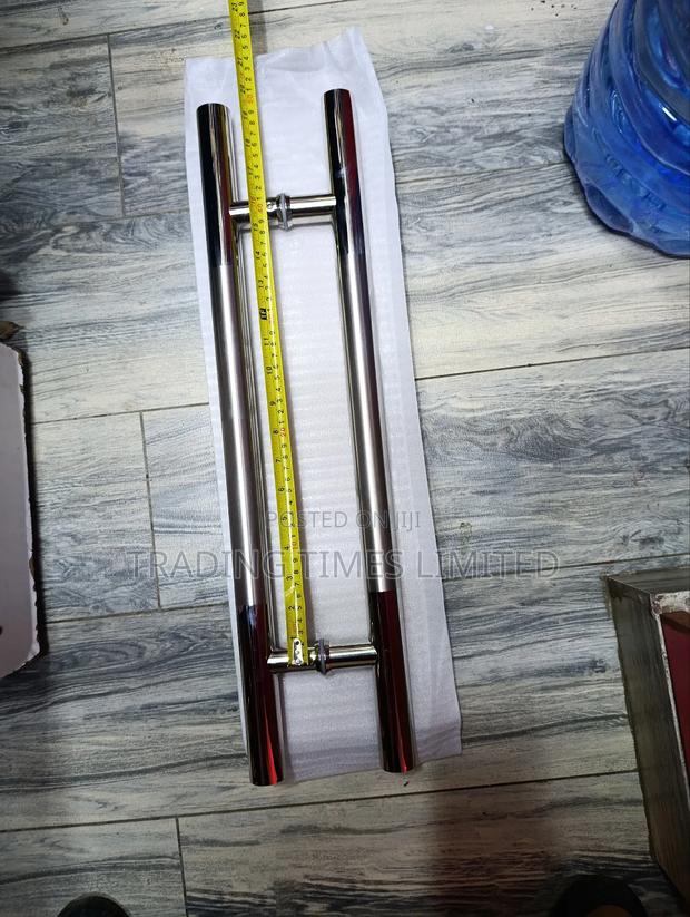 Silver Glass Door Handle - thumbnail 3