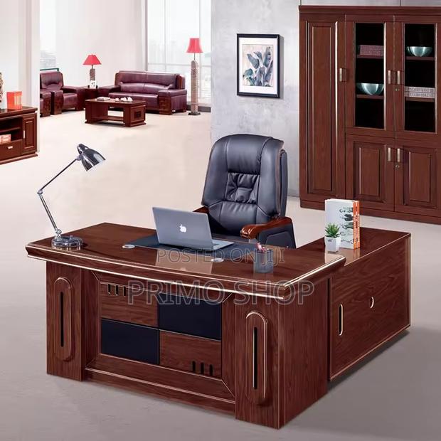 Office Desk; Professional Elegant Mahogany Desk(2m) - main view