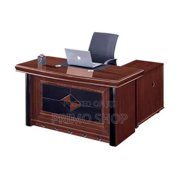 Office Desk; Professional Elegant Mahogany Desk(2m) - thumbnail 2