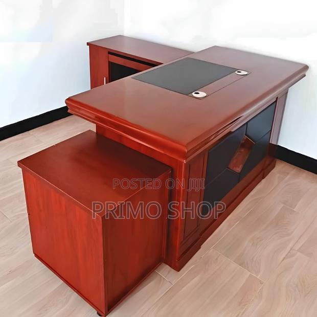 Office Desk; Professional Elegant Mahogany Desk(2m) - thumbnail 3