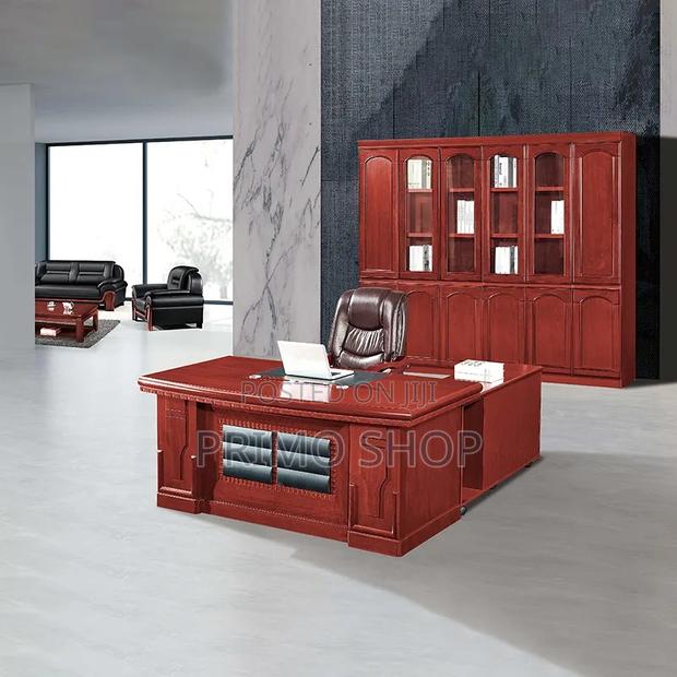 Office Desk; Professional Elegant Mahogany Desk(2m) - thumbnail 5