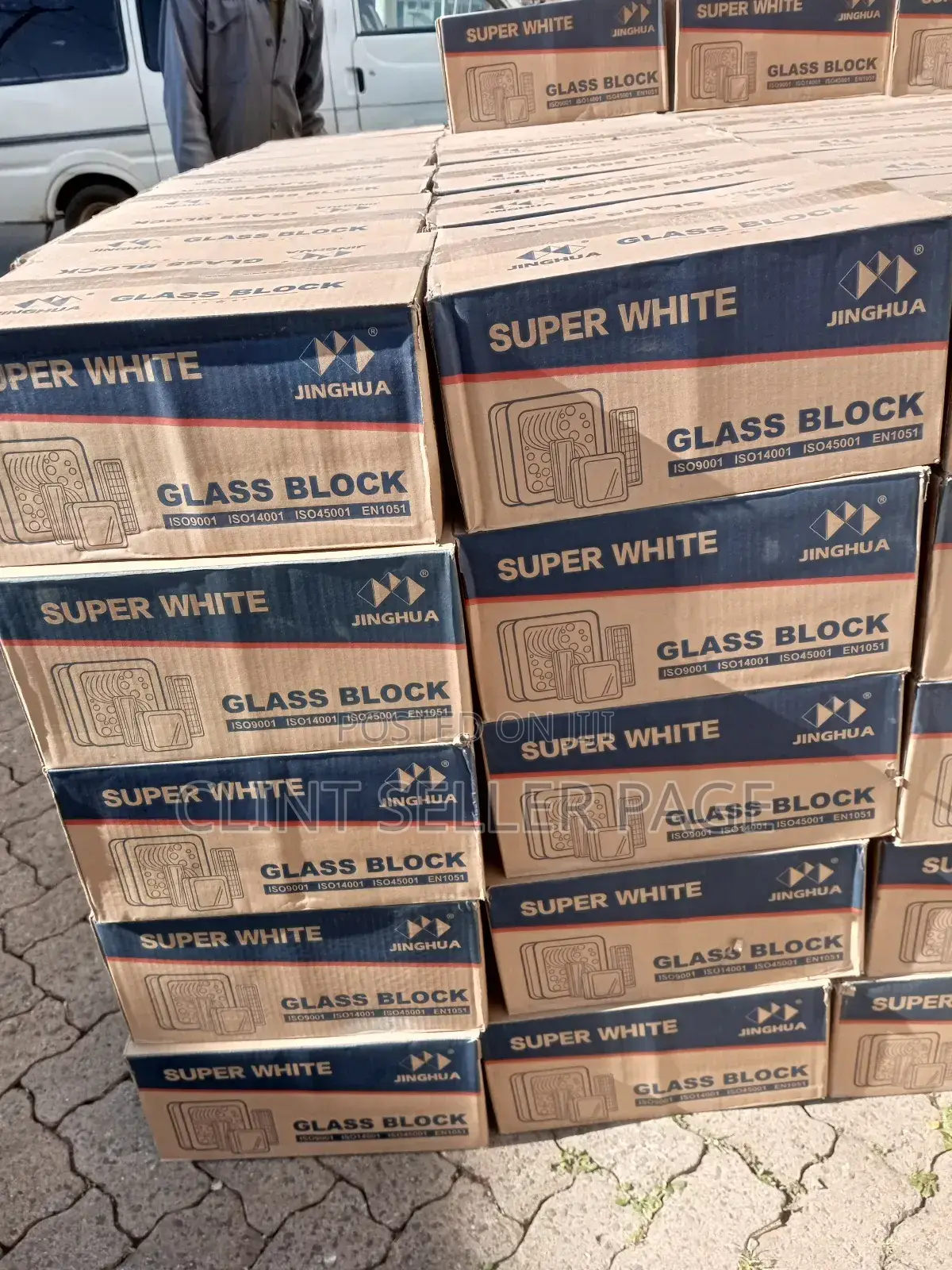 Clear Glass Blocks/ Transpatile Blocks.