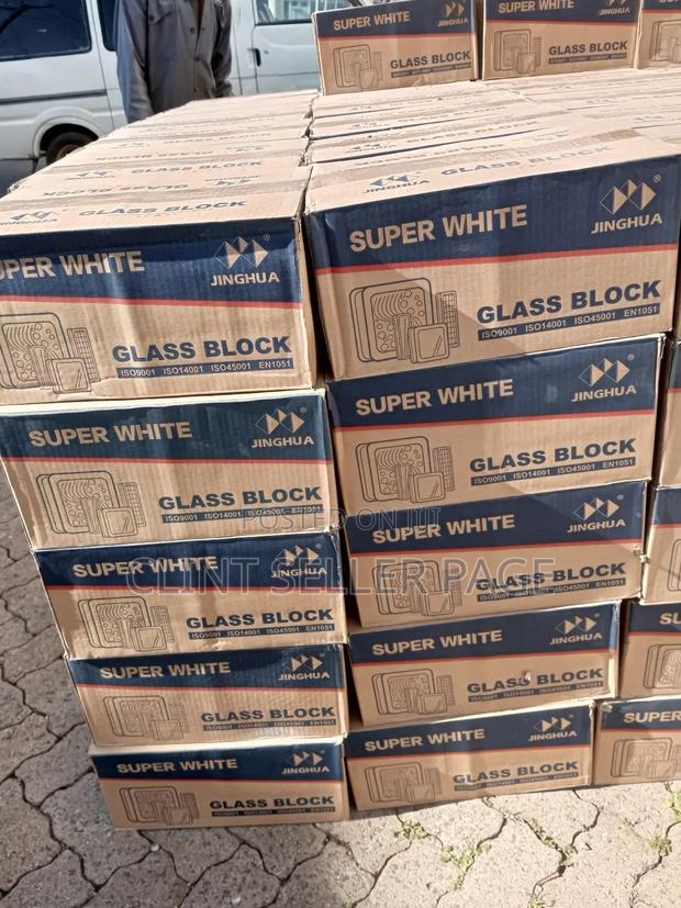 Clear Glass Blocks/ Transpatile Blocks.