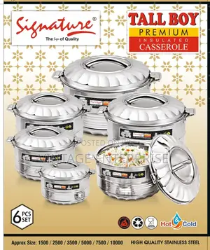 6pcs Signature Stainless Steel