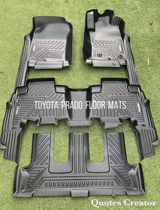 Original Toyota Prado Fj150 Custom Fit Heavy Duty Floor Mats