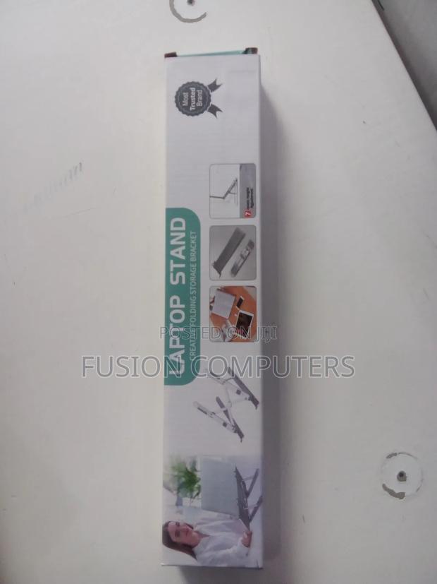 Creative Folding Storage Bracket Laptop Stand (Aluminium)