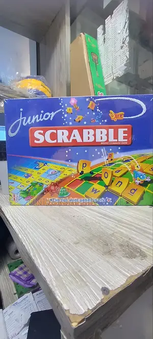 Junior Scrabble Board Game ^Brand Crossword Game