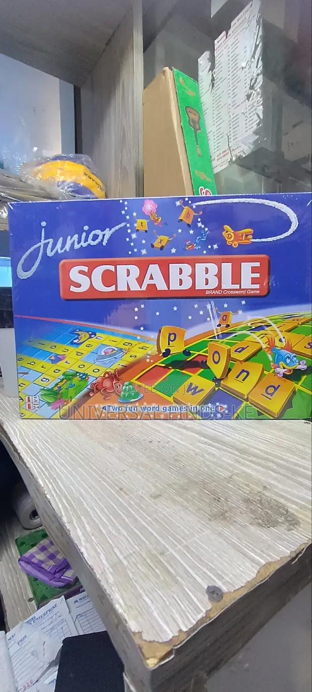 Junior Scrabble Board Game ^Brand Crossword Game - thumbnail 3