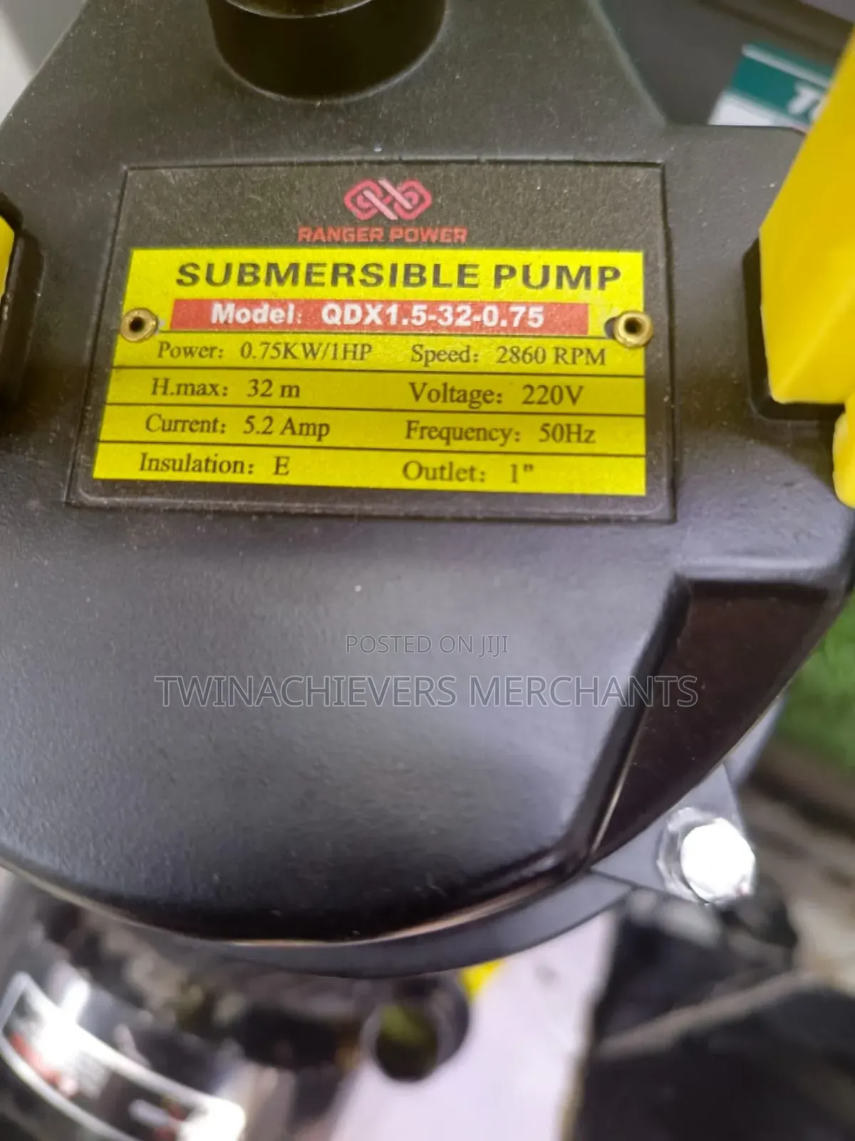 1hp Shallow Well Submersible Water Pump