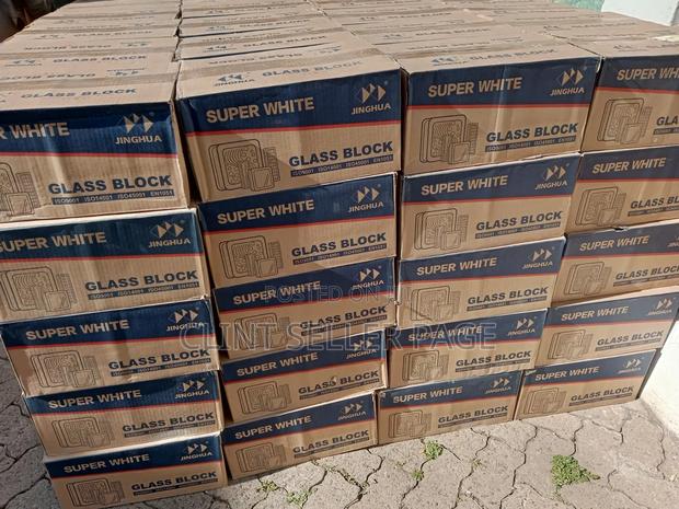 Clear Glass Blocks/ Glacier Brick. - main view