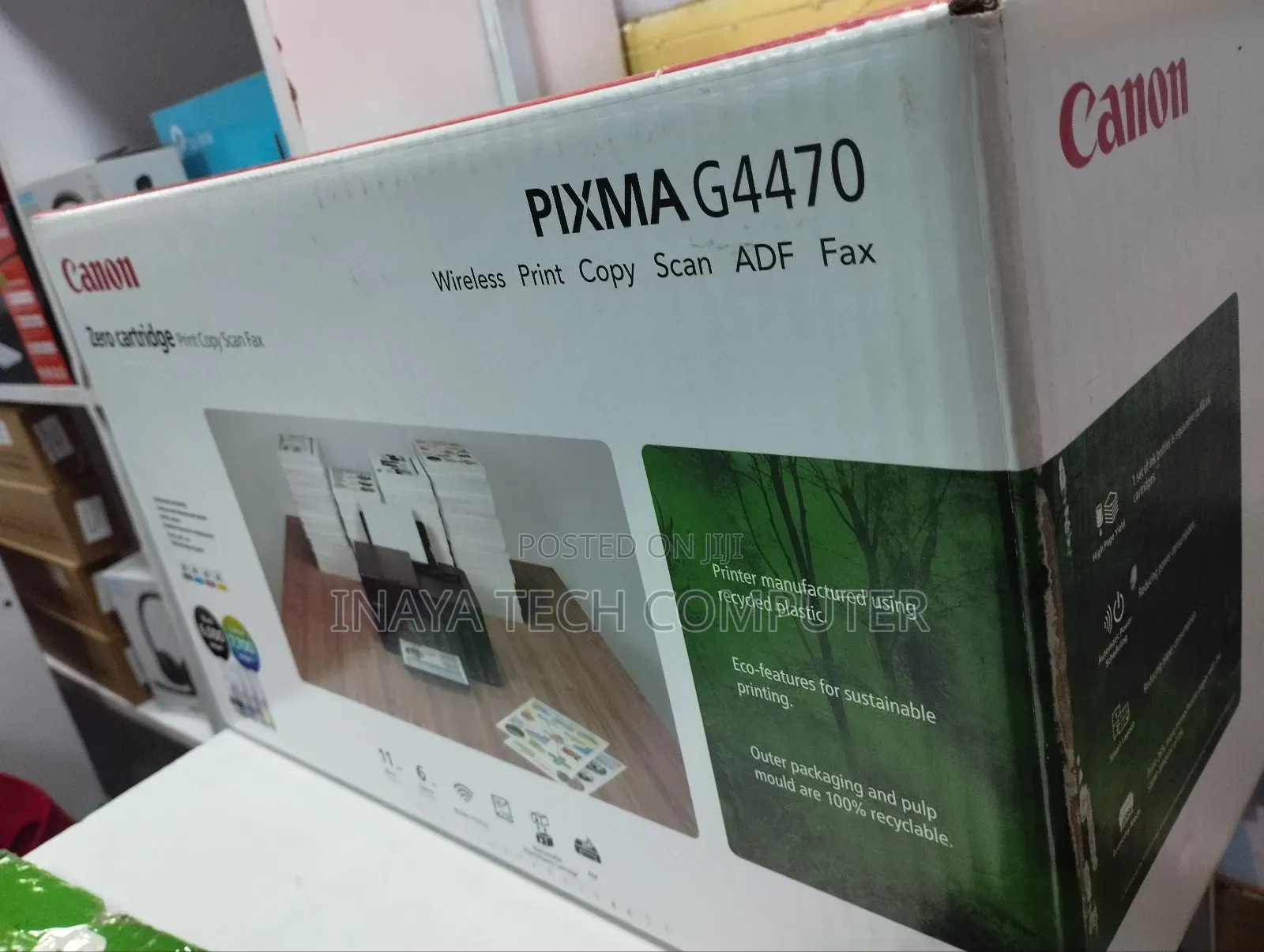 Canon Pixma Wireless Print, Copy, Scan, Fax Adf Printer