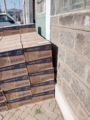 Clear Glass Blocks/ Clear Fort Blocks.