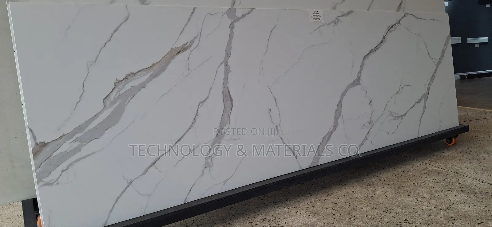 White-Brown Sintered Kitchen Top 2600x1200x15mm