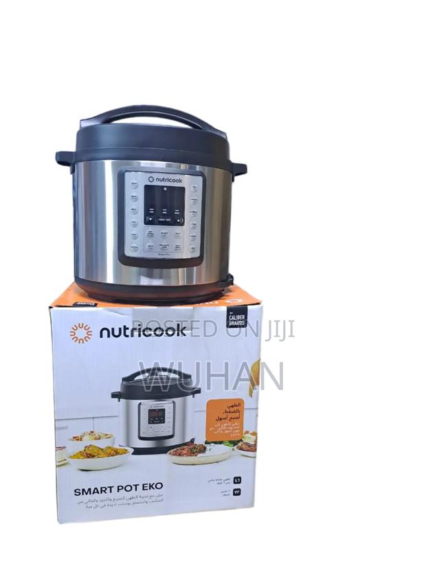 Nutricook 6 Litres Pressure Cooker With Stainless Steel Pot