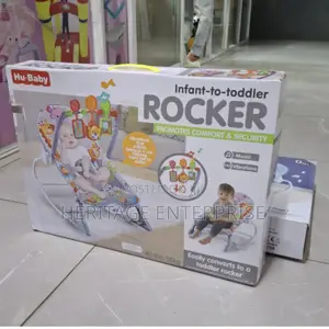 Baby Rocker Infant to Toddler With Musical Toy Bar
