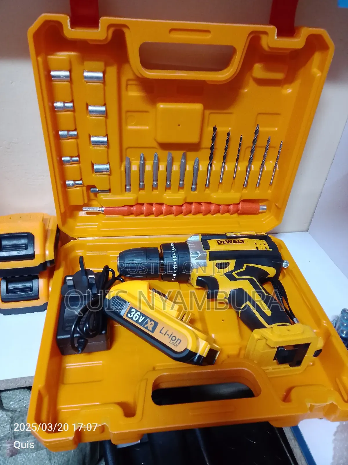 Dewalt Cordless Drill/Rechargeable Dewalt Drill 1 Battery