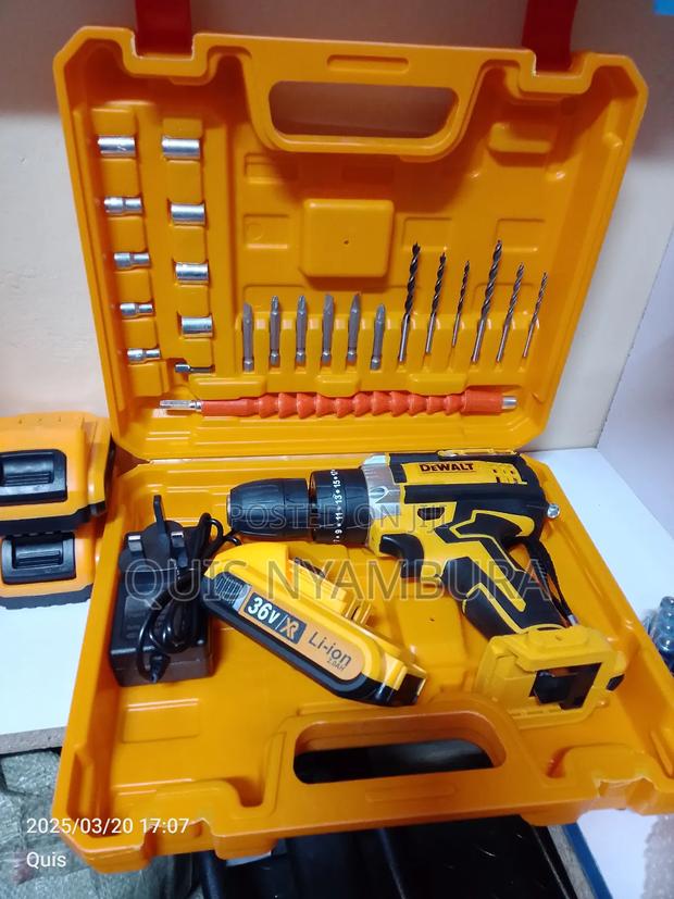 Dewalt Cordless Drill/Rechargeable Dewalt Drill 1 Battery - main view