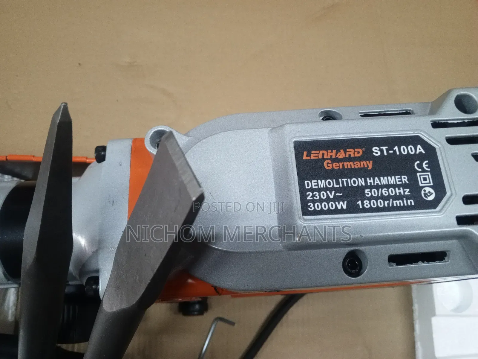 3000watts Lenhard Demolition Hammer/3000watts Jack Hammer